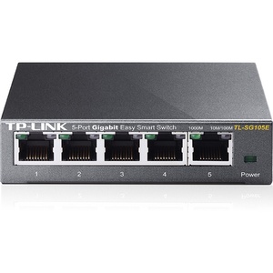 TL-SG105E - TP-Link TL-SG105E - Switch 5 ports Gigabit