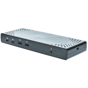 CADUA4KDOCKPDL2 - i-tec - Station d’accueil USB-C double écran avec 2x HDMI, 2x DP, LAN et PD 100W (chargeur inclus)