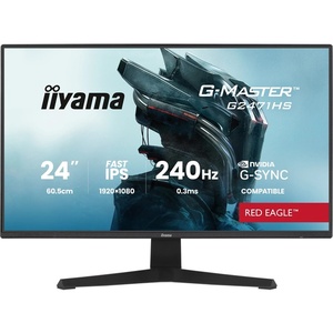 G2471HS-B1 - iiyama G-Master G2471HS-B1 Red Eagle - 23.8" FHD 16:9 0.3ms 240Hz IPS - 2x HDMI et DP