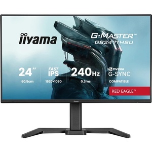 GB2471HSU-B1 - iiyama G-Master GB2471HSU-B1 Red Eagle - 23.8" FHD 16:9 0.3ms 240Hz IPS - 2x HDMI et DP