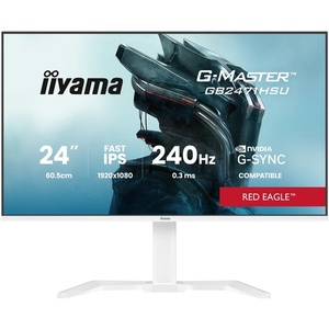 GB2471HSU-W1 - iiyama G-Master GB2471HSU-W1 Red Eagle - 23.8" FHD 16:9 0.3ms 240Hz IPS - 2x HDMI et DP