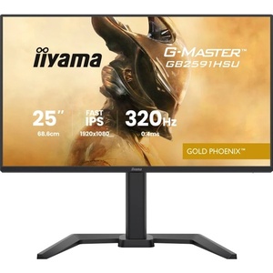GB2591HSU-B1 - iiyama G-Master GB2591HSU-B1 Gold Phoenix - 24.5" FHD 16:9 0.4ms 320Hz IPS - 2x HDMI et DP
