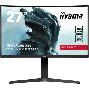 GB2766HSU-B1 - iiyama G-Master GB2766HSU-B1 Red Eagle - 27" FHD incurvé 1500R 16:9 1ms 165Hz VA - 2x HDMI et DP