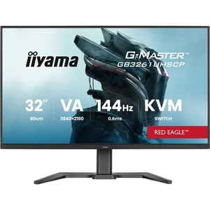 GB3261UHSCP-B1 - iiyama G-Master GB3261UHSCP-B1 Red Eagle - 31.5" UHD 4K 16:9 1ms 144Hz VA - 2x HDMI, DP et USB-C (DP Al
