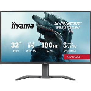 GB3272QSU-B1 - iiyama G-Master GB3272QSU-B1 Red Eagle - 31.5" QHD 16:9 0.5ms 180Hz IPS - 2x HDMI et DP
