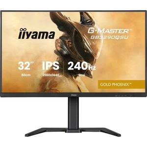 GB3290QSU-B1 - iiyama G-Master GB3290QSU-B1 Gold Phoenix - 31.5" QHD 16:9 1ms 240Hz IPS - 2x HDMI et DP