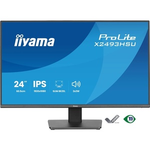 X2493HSU-B1 - iiyama ProLite X2493HSU-B1 - 23.8" FHD 16:9 1ms 120Hz IPS - HDMI et DP