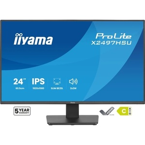 X2497HSU-B1 - iiyama ProLite X2497HSU-B1 - 23.8" FHD 16:9 4ms 120Hz IPS - HDMI et DP