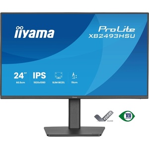 XB2493HSU-B1 - iiyama ProLite XB2493HSU-B1 - 24" FHD 16:9 1ms 120Hz IPS - HDMI et DP