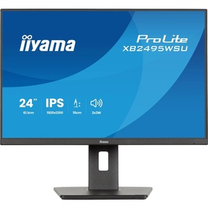 XB2495WSU-B1 - iiyama ProLite XB2495WSU-B1 - 24.1" WUXGA 16:10 4ms 100Hz IPS - HDMI et DP