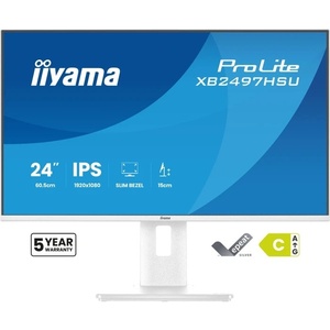 XB2497HSU-W1 - iiyama ProLite XB2497HSU-W1 - 23.8" FHD 16:9 4ms 120Hz IPS - HDMI et DP