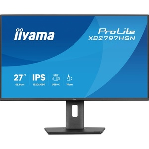 XB2797HSN-B1 - iiyama ProLite XB2797HSN-B1 - 27" FHD 16:9 1ms 100Hz IPS - HDMI, DP et USB-C (DP Alt Mode et PD 65W)