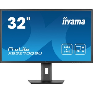 XB3270QSU-B1 - iiyama ProLite XB3270QSU-B1 - 31.5" QHD 16:9 3ms 100Hz IPS - 2x HDMI et DP