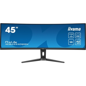XCB4594DQSN-B1 - iiyama ProLite XCB4594DQSN-B1 - 44.5" DQHD incurvé 1500R 32:9 0.8ms 165Hz VA - 2x HDMI, DP et USB-C (PD 90W)