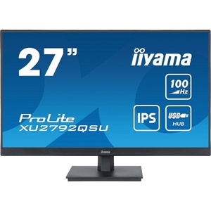 XU2792QSU-B6 - iiyama ProLite XU2792QSU-B6 - 27" QHD 16:9 0.4ms 100Hz IPS - HDMI et DP