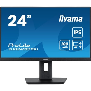 XUB2492HSU-B6 - iiyama ProLite XUB2492HSU-B6 - 23.8" FHD 16:9 0.4ms 100Hz IPS - HDMI et DP