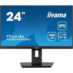 XUB2492QSU-B1 - iiyama ProLite XUB2492QSU-B1 - 23.8" QHD 16:9 0.5ms 100Hz IPS - HDMI et DP