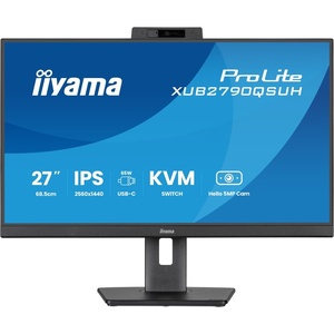 XUB2790QSUH-B2 - iiyama ProLite XUB2790QSUH-B2 - 27" QHD 16:9 0.4ms 100Hz IPS webcam - HDMI, DP et USB-C (PD 65W)