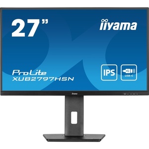 XUB2797HSN-B2 - iiyama ProLite XUB2797HSN-B2 - 27" FHD 16:9 1ms 100Hz IPS - HDMI, DP et USB-C (DP alt mode et PD 65W)