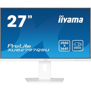 XUB2797QSU-W2 - iiyama ProLite XUB2797QSU-W2 - 27" QHD 16:9 1ms 100Hz IPS - HDMI et DP